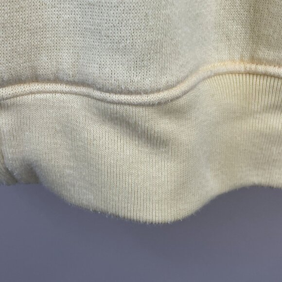 Vintage Grandmacore Fleece Jacket Sz M Oversized Embroidered Floral Hipster Cozy - Picture 8 of 12